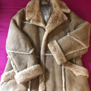 SOLD!! Berman's Shearling Sheepskin Coat